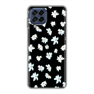 Чехол с ромашками на Samsung Galaxy M53 (5G) (M536B) (Маленькие ромашки)