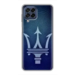 Чехлы с тематикой "Крутые машины" на Samsung Galaxy M53 (5G) (M536B) (Лого Maserati)