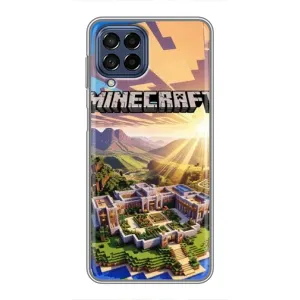 Чехол майнкрафт для Samsung Galaxy M53 (5G) (M536B) (MINECRAFT)