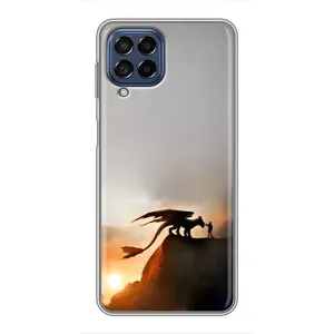Чехол дракон Беззубик для Samsung Galaxy M53 (5G) (M536B) (Мультиик Беззубик)