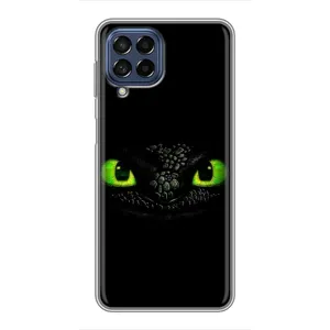 Чехол дракон Беззубик для Samsung Galaxy M53 (5G) (M536B) (Глаза Беззубика)