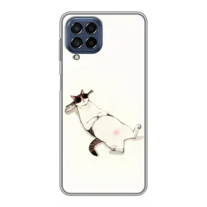Чехол на тематику: Коты для Samsung Galaxy M53 (5G) (M536B) (Отдых)