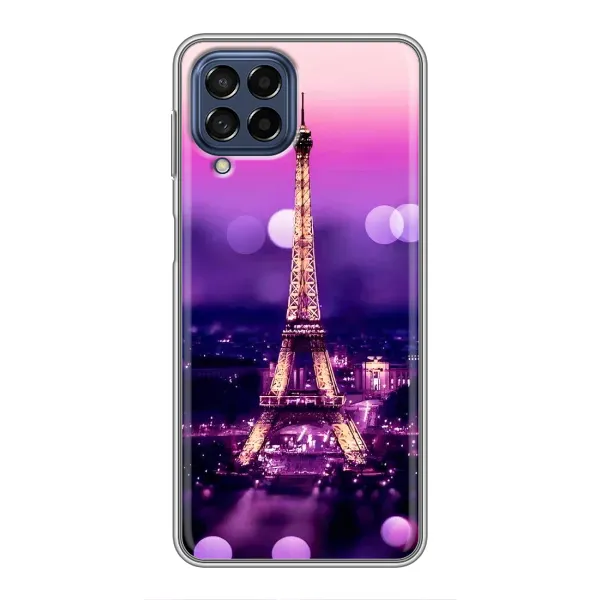 Чехол с рисунком «Париж башня» для Samsung Galaxy M53 (5G) (M536B) Чехол с рисунком «Париж башня» для Samsung Galaxy M53 (5G) (M536B)