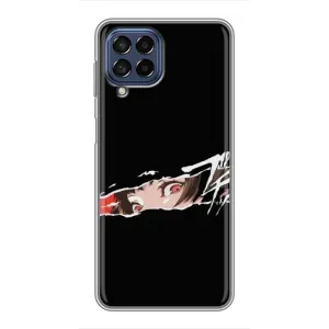 Силиконовые чехлы с глазами Anime для Самсунг Галакси М53 (5G) (Персона 5)