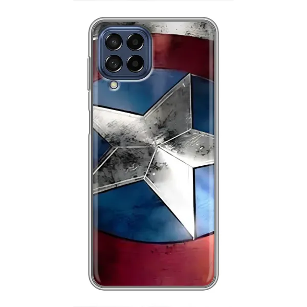 Чехол с рисунком «Щит Капитана Америки» для Samsung Galaxy M53 (5G) (M536B) Чехол с рисунком «Щит Капитана Америки» для Samsung Galaxy M53 (5G) (M536B)