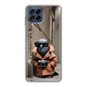 Чехол с мемами тралалело тралала для Samsung Galaxy M53 (5G) (M536B) (Шпиониро голубио)