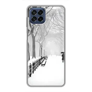 Чехлы на Новый Год Samsung Galaxy M53 (5G) (M536B) (Снегом замело)