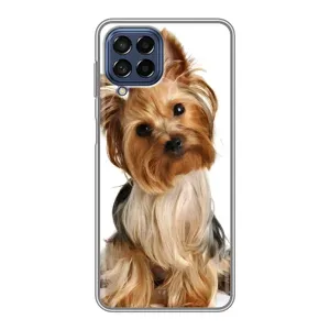 Чехол (ТПУ) Милые собачки для Samsung Galaxy M53 (5G) (M536B) (Собака Терьер)