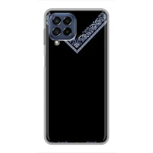 Силиконовый Чехол на Samsung Galaxy M53 (5G) (M536B) (Воротник вышиванки)