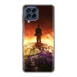Чехол Оппенгеймер / Oppenheimer на Samsung Galaxy M53 (5G) (M536B) (Ядерщик)