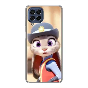 Чехлы ЗВЕРОПОЛИС для Samsung Galaxy M53 (5G) (M536B) (Заяц Джуді Хопс)