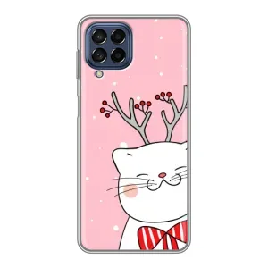 Чехол на тематику: Коты для Samsung Galaxy M53 (5G) (M536B) (Зимний кот)