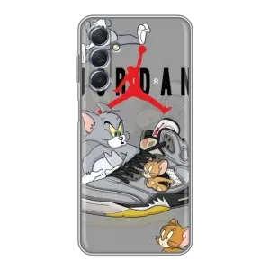 Силиконовый Чехол Nike Air Jordan на Самсунг М54 (Air Jordan)