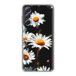 Чехол с ромашками на Sansung Galaxy M54 (5G) (Белые ромашки)