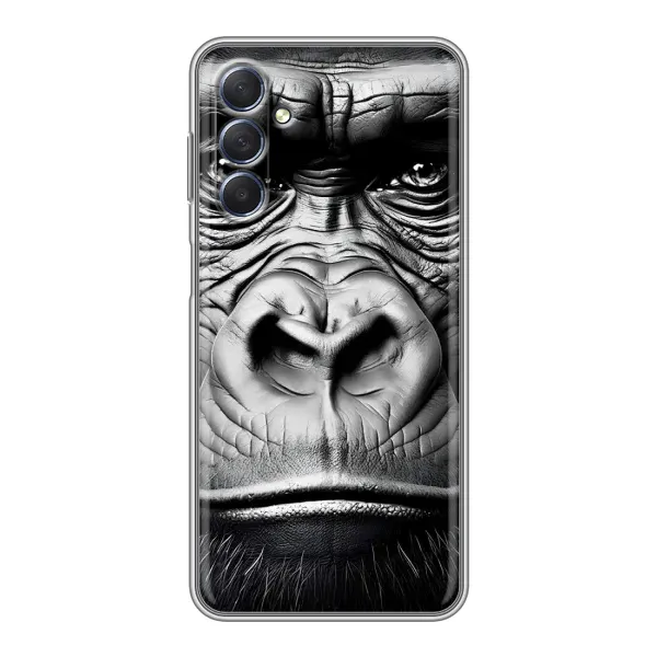 Чехол с рисунком «Черная обезьяна» для Samsung Galaxy M54 (5G) Чехол с рисунком «Черная обезьяна» для Samsung Galaxy M54 (5G)