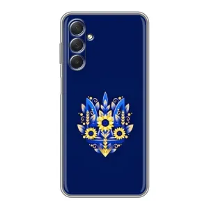 Чехол Укр Символика для Sansung Galaxy M54 (5G) (Цветущий Герб)
