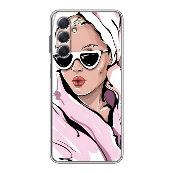 Чехол с рисунком «Девушка в халате» для Samsung Galaxy M54 (5G) Чехол с рисунком «Девушка в халате» для Samsung Galaxy M54 (5G)