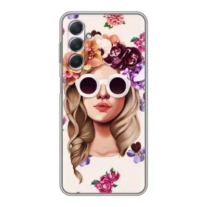 Чохол з картинкою Модні Дівчата Sansung Galaxy M54 (5G) (Дівчина в окулярах)