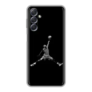 Силиконовый Чехол Nike Air Jordan на Самсунг М54 (Джордан)