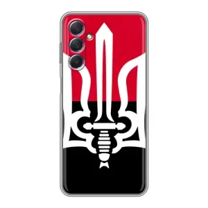 Чехлы УПА (Красно-Чёрный) на Sansung Galaxy M54 (5G) (Герб Украины)