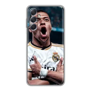 Чехол (TPU) с Футболистом на Sansung Galaxy M54 (5G) (Гол Мбаппе)