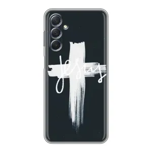 Чехлы для Самсунг М54 (Крест Иисуса) (Jesus)