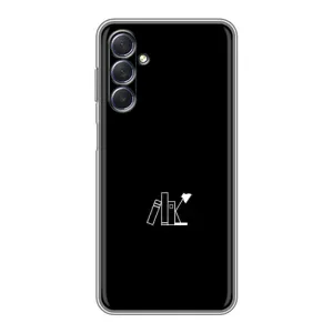 Чохол з картинками на чорному фоні для Sansung Galaxy M54 (5G) (Книжки)