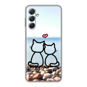 Силиконовые Чехлы Любимому человеку для Sansung Galaxy M54 (5G) (Котейки)