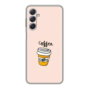 Чехол с изображением вкусной еды для Sansung Galaxy M54 (5G) (Кружка кофе)