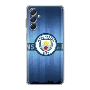 Силиконовые Чехлы принт Футбол на Sansung Galaxy M54 (5G) (ManCity)
