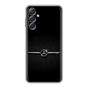 Силиконовый бампер с картинкой машины на Sansung Galaxy M54 (5G) (Mercedes)