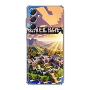 Чехол майнкрафт для Sansung Galaxy M54 (5G) (MINECRAFT)