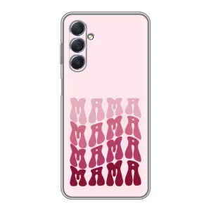 Чехлы на день мамы для Самсунг М54 (Надпись мама)