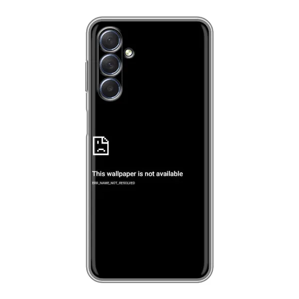 Чехол с рисунком «Ошибка» для Samsung Galaxy M54 (5G) Чехол с рисунком «Ошибка» для Samsung Galaxy M54 (5G)