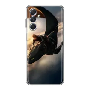 Чехол дракон Беззубик для Sansung Galaxy M54 (5G) (Полет Беззубика)