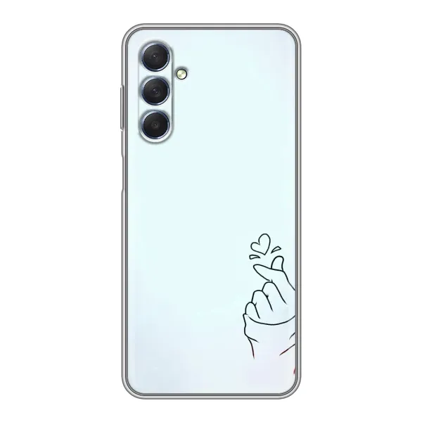 Чехол с рисунком «Сердце на голубом» для Samsung Galaxy M54 (5G) Чехол с рисунком «Сердце на голубом» для Samsung Galaxy M54 (5G)
