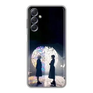 Чехлы с принтом Уэнсдей на Sansung Galaxy M54 (5G) (Уэнсдей и Энди)