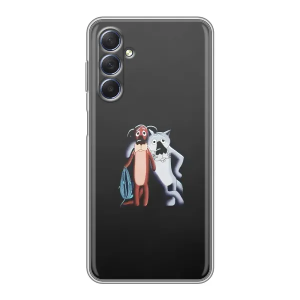 Чехол с рисунком «Шо, опять» для Samsung Galaxy M54 (5G)