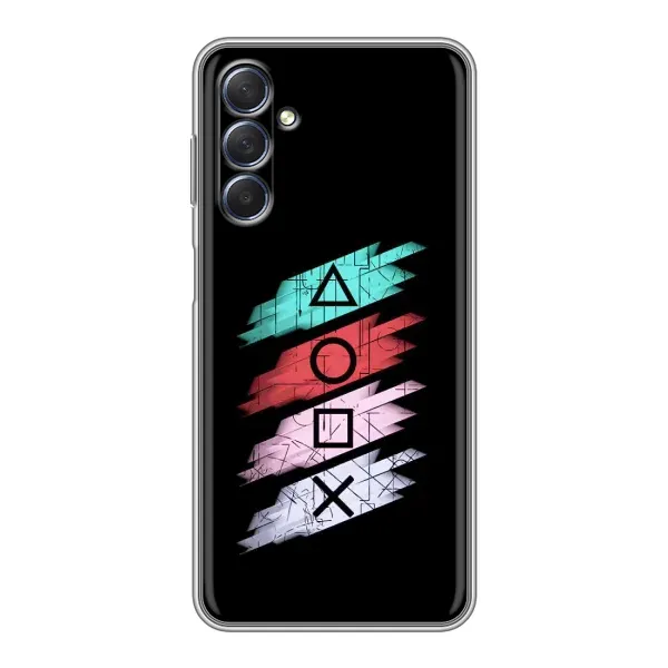 Чехол с рисунком «Значки Sony» для Samsung Galaxy M54 (5G) Чехол с рисунком «Значки Sony» для Samsung Galaxy M54 (5G)