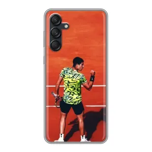 Чехлы с принтом Спортивная тематика для Samsung Galaxy M55 5G (Алькарас Теннисист)