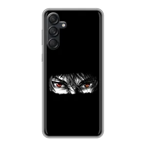 Силиконовые чехлы с глазами Anime для Самсунг Галакси М55 5Джи (Аниме глаза)