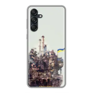 Чехлы на военную тематику для Samsung Galaxy M55 5G (Азовсталь)