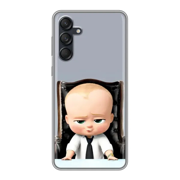 Чехол с рисунком «BOSS» для Samsung Galaxy M55 5G
