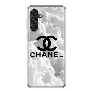 Чехол с Брендами одежды на Самсунг Галакси М55 5Джи (CHANEL)