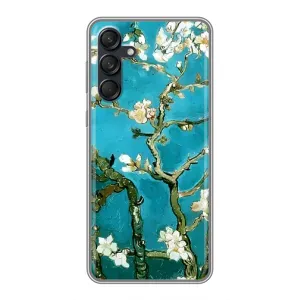 Чехол с принтом САКУРЫ на Samsung Galaxy M55 5G (Цветение Сакуры)