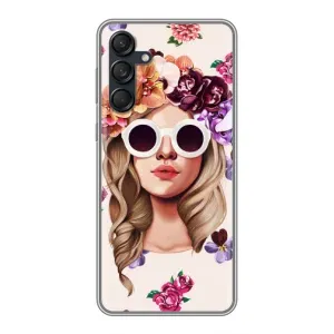 Чехол с картинкой Модные Девчонки Samsung Galaxy M55 5G (Девушка в очках)