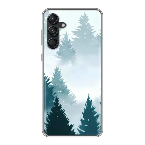 Чехол с рисунком «Горный лес» для Samsung Galaxy M55 5G Чехол с рисунком «Горный лес» для Samsung Galaxy M55 5G