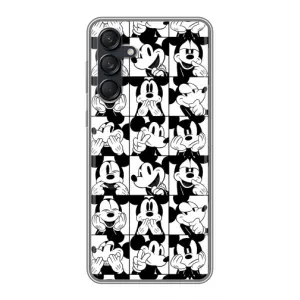 Чехлы с принтом Микки Маус на Samsung Galaxy M55 5G (Коллаж Микки Маус)