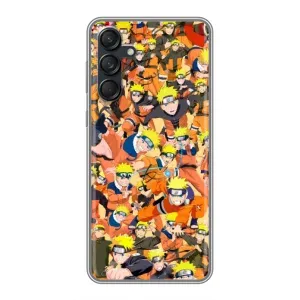 Чехлы с принтом Наруто на Samsung Galaxy M55 5G (Коллаж Наруто)