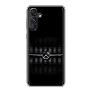 Силиконовый бампер с картинкой машины на Samsung Galaxy M55 5G (Mercedes)